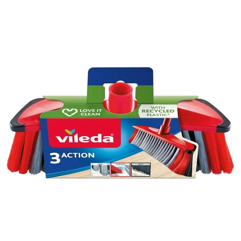 Grīdas slaucīšanas birste Vileda, sarkana