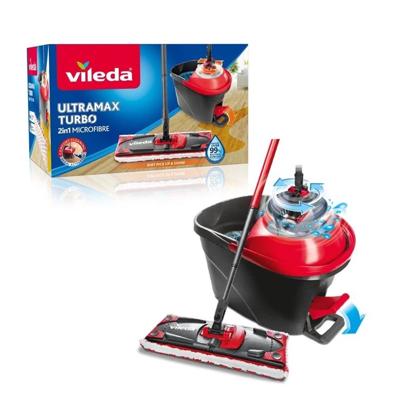 Grīdas tīrīšanas komplekts Vileda Ultramat EASY WRING TURBO