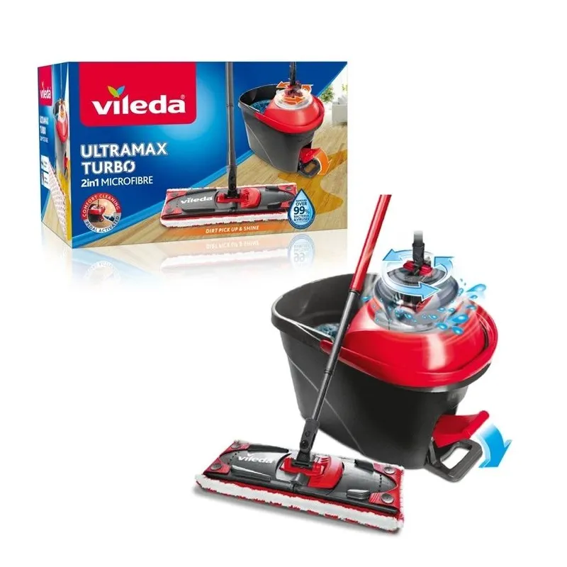 Grīdas tīrīšanas komplekts Vileda Ultramat EASY WRING TURBO