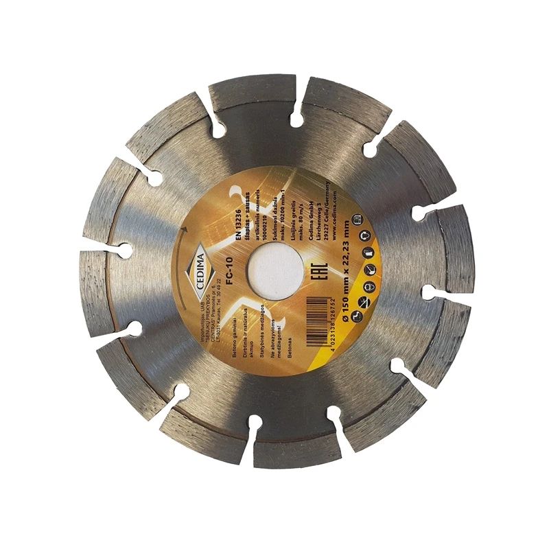 Griezējdisks dimanta segm.150x2.0x22.23