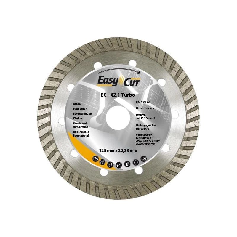 Griezējdisks dimanta turbo 125x2.2x22.23