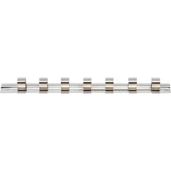 Socket Rail with 7 Clips - 10 mm ,3-8,