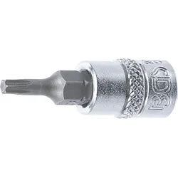 Bit Socket - 6.3 mm ,1-4, Drive - T-Star ,for Torx, T15