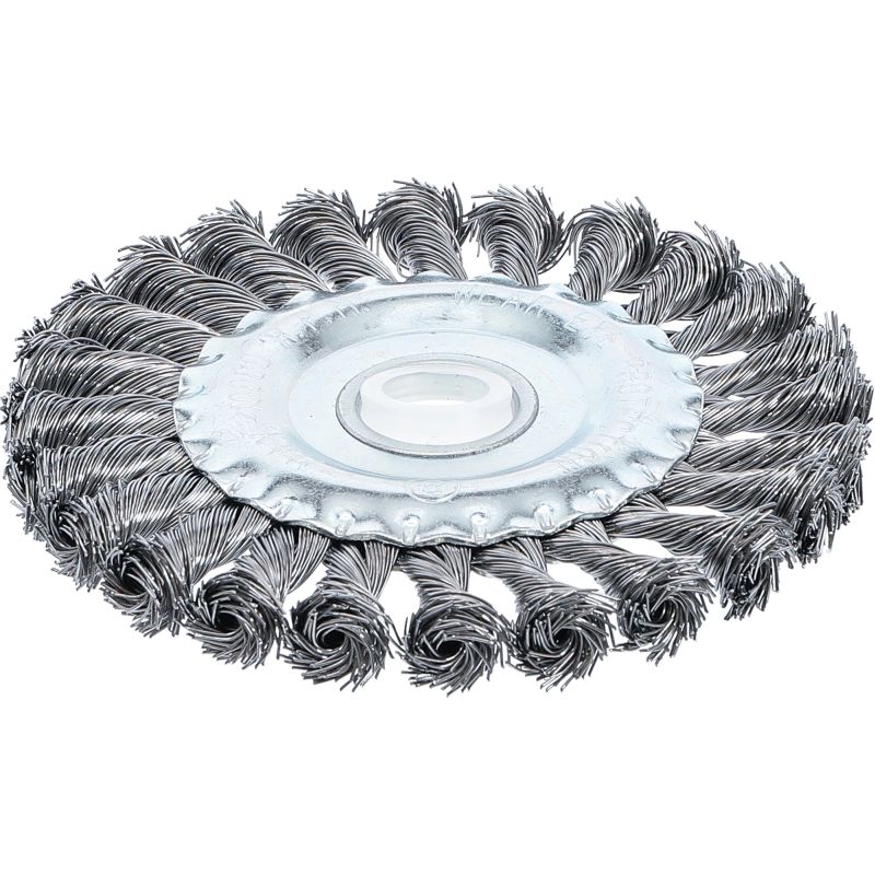 Diskveida birste - mezglota apaļa birste - DIA 125 mm BGS