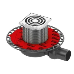 Trapas Tece, plastikas, DIA 40 mm