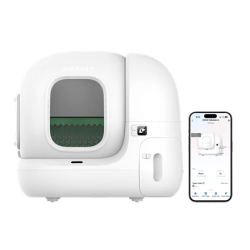 PETKIT - Automatic Cat Litter Box - Pura MAX 2 - 480 x 480 x 520 cm - White
