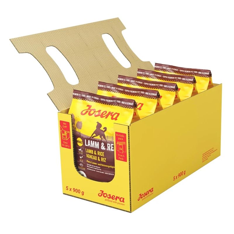 Sausā barība suņiem Josera Lamb & Rice, 900 g