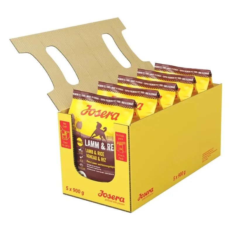 Sausā suņu barība Josera JOS0240, jēra gaļa, 0.9 kg