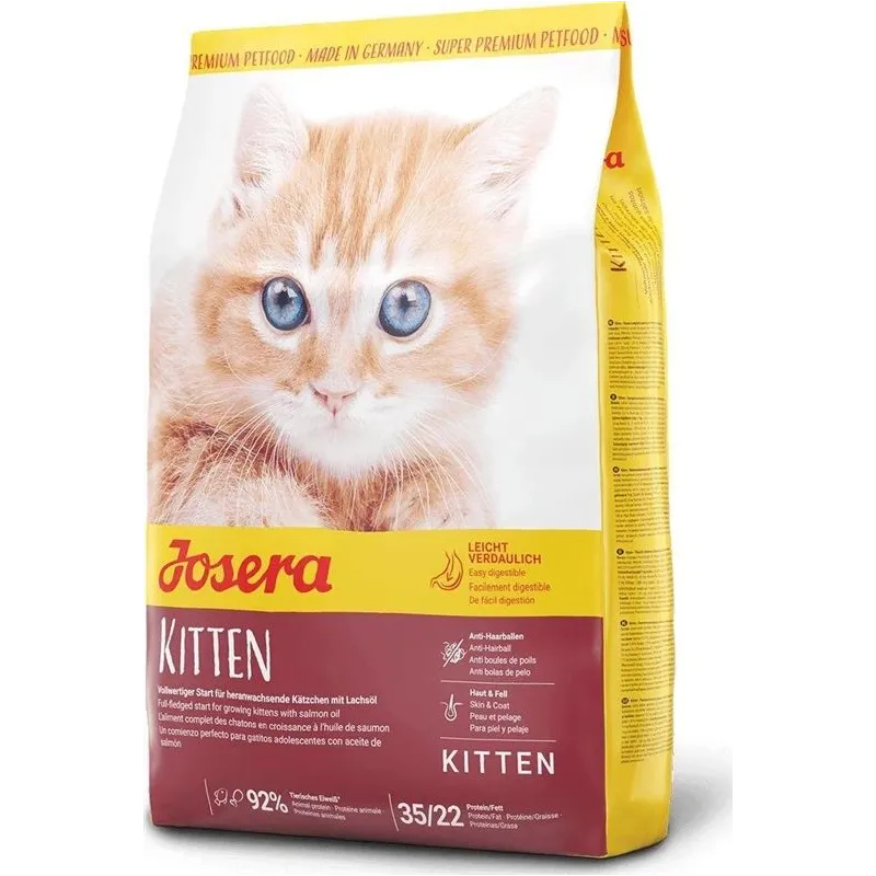 Sausā kaķu barība Josera Kitten, mājputnu gaļa, 2 kg