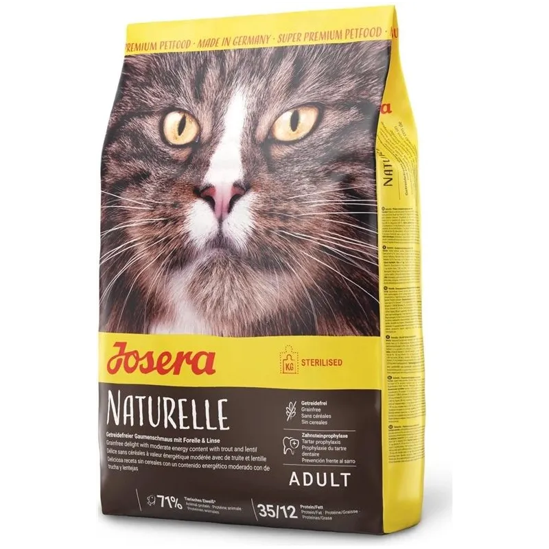 Sausā kaķu barība Josera Naturelle JOS0250, zivs, 2 kg