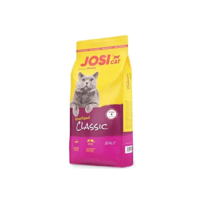 Sausā kaķu barība Josera JosiCat Classic Fish Dry Food, zivs, 0.65 kg