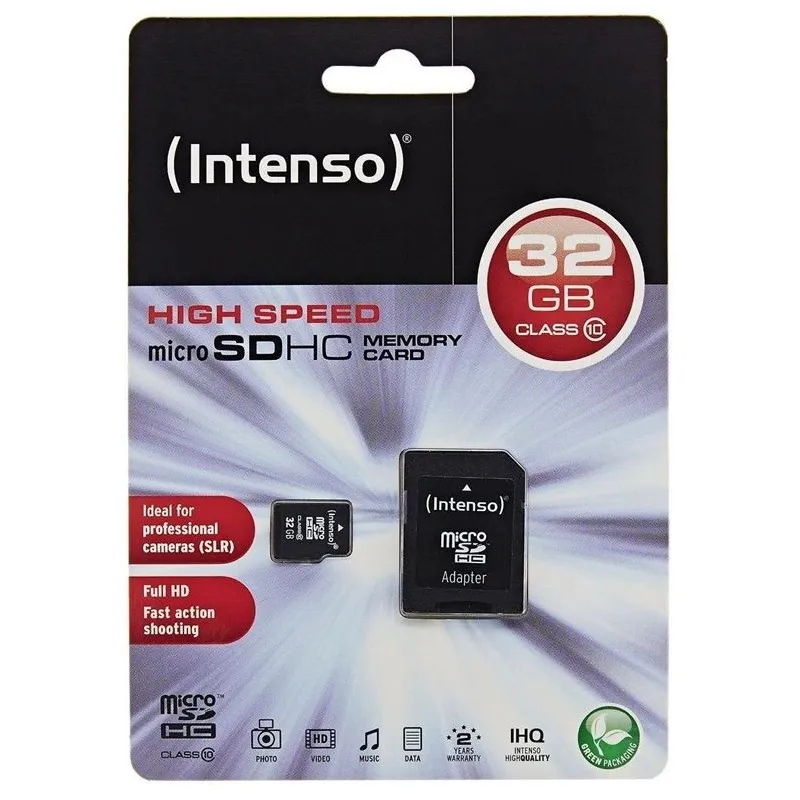 Memory card intenso micsdhc 32 gb