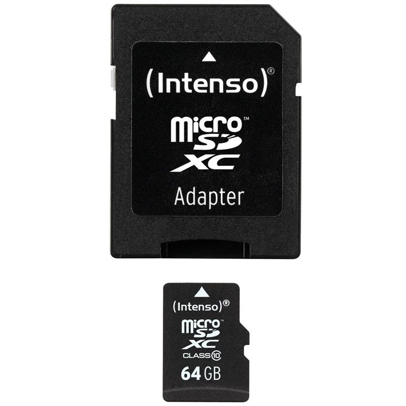 Kortelė atminties intenso micro sdxc 64 gb