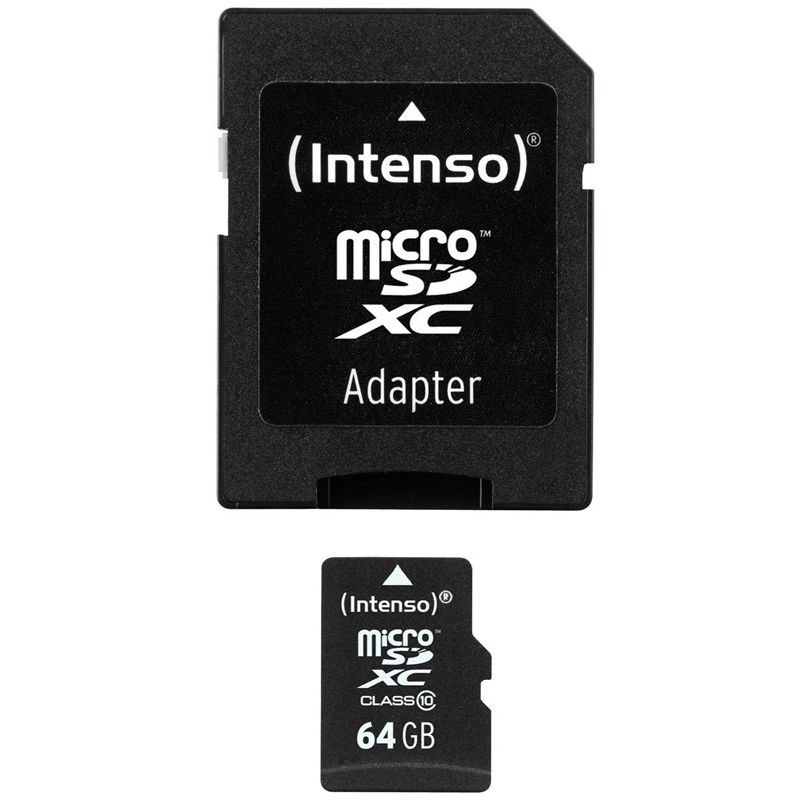 Kortelė atminties intenso micro sdxc 64 gb
