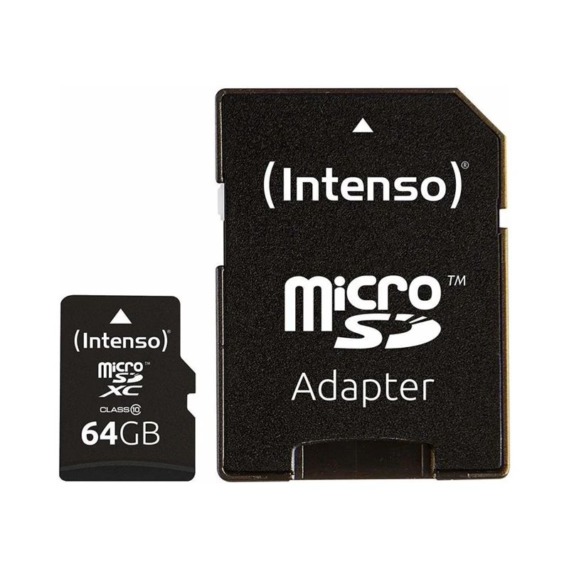 Kortelė atminties intenso micro sdxc 64 gb