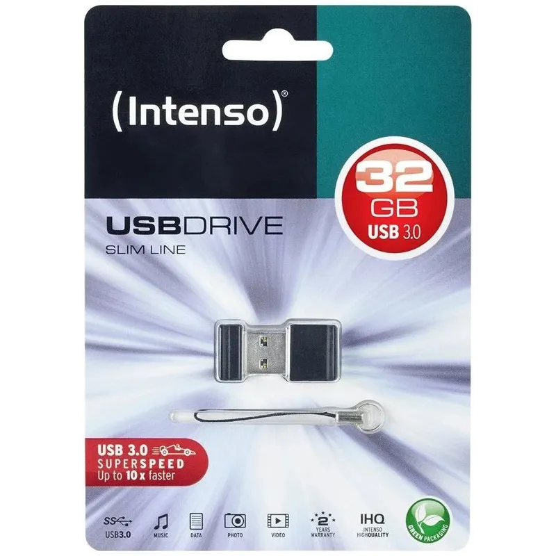 Key usb intenso slim line 32 gb