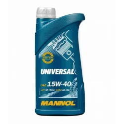 Машинное масло Mannol Universal 15W - 40, минеральное, 1 л