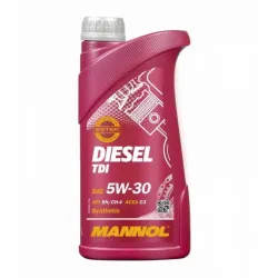 Машинное масло Mannol Diesel TDI 5W - 30, синтетический, 1 л
