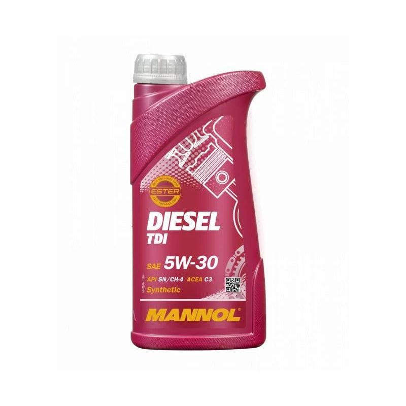 Automobilio variklio tepalas Mannol Diesel TDI. 5W-30. 1 l