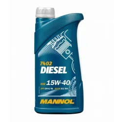 Motoreļļa Mannol Disel 15W-40. 1 l