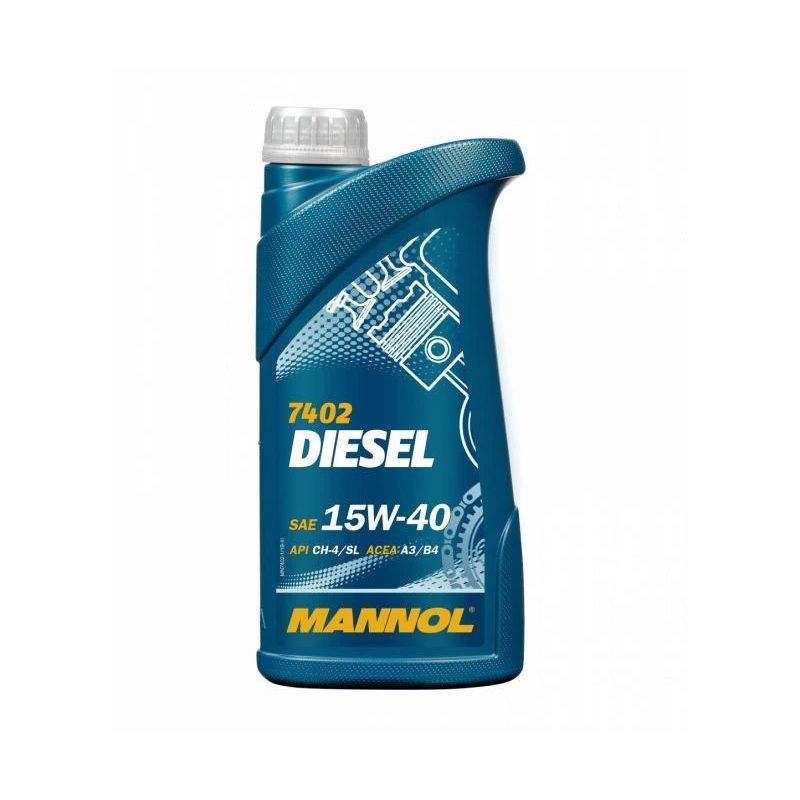 Motoreļļa Mannol Disel 15W-40. 1 l