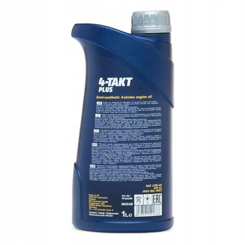 Variklių alyva Mannol, pusiau sintetinis, 1 l