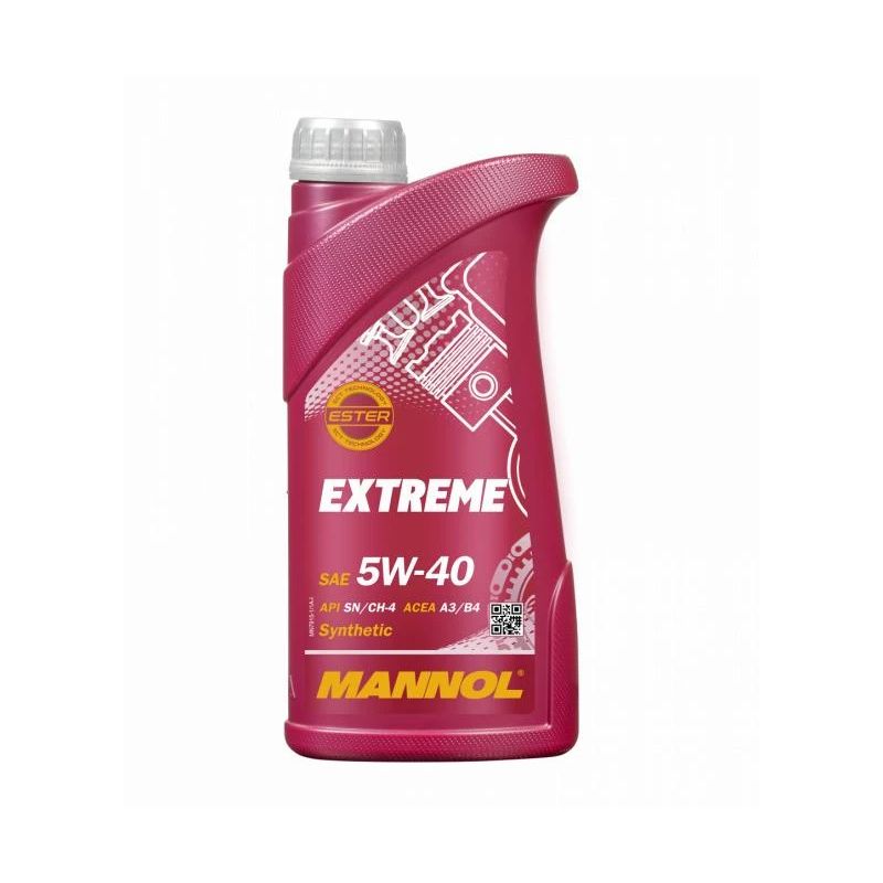 Automobilio variklio tepalas Mannol Extreme. 5W-40. 1 l