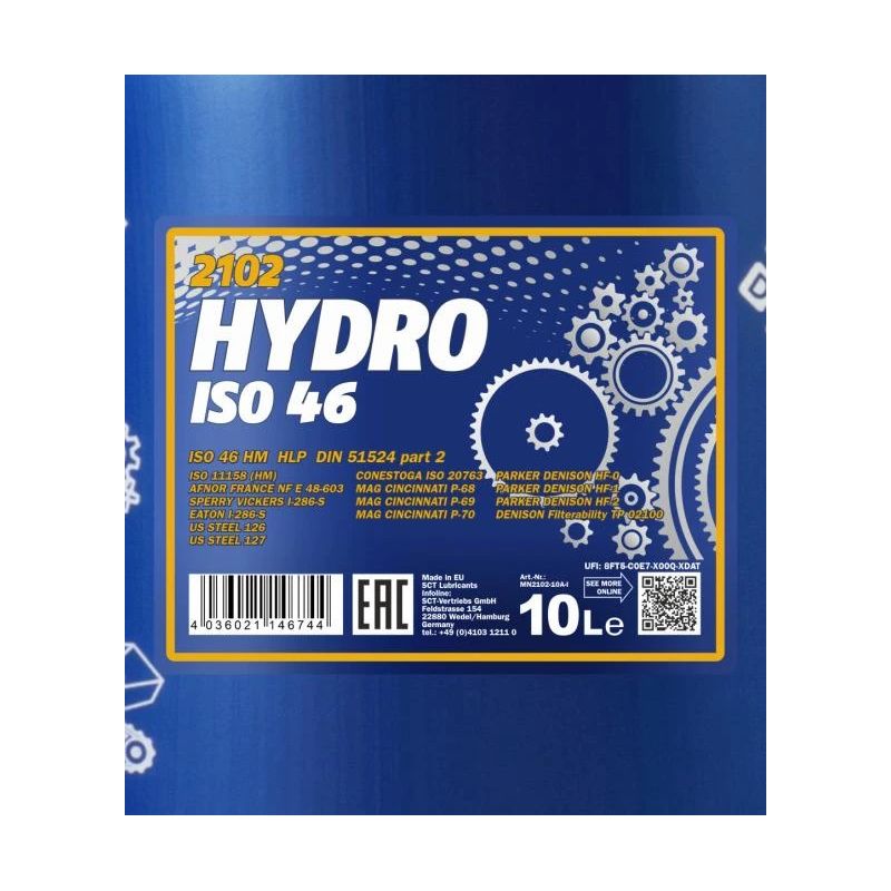 Eļļa Mannol, speciāliem mērķiem, 10 l