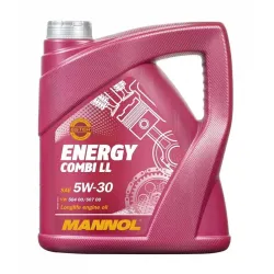 Variklių alyva Mannol Energy Combi LL 5W - 30, sintetinis, 5 l