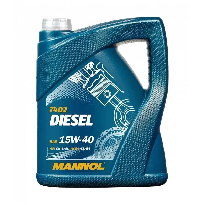 Motoreļļa Mannol Diesel 15W - 40, minerālu, 5 l