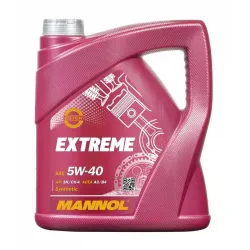 Машинное масло Mannol Extreme 5W - 40, синтетический, 5 л