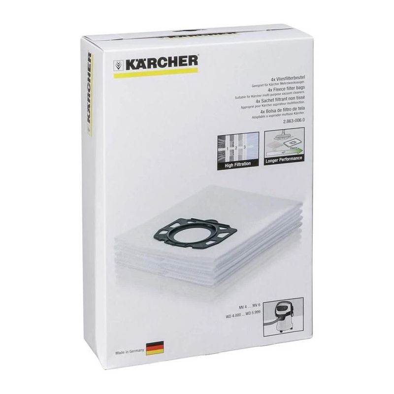 Maisi putekļsūcējam filča mv 4-5-6 4gb ,karcher,