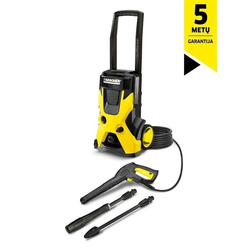 Elektrinė aukšto slėgio plovykla Kärcher K 5 Basic, 2100 W, 145 Bar