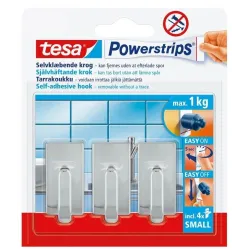 Riidekonks Tesa Powerstrips, kroom v.