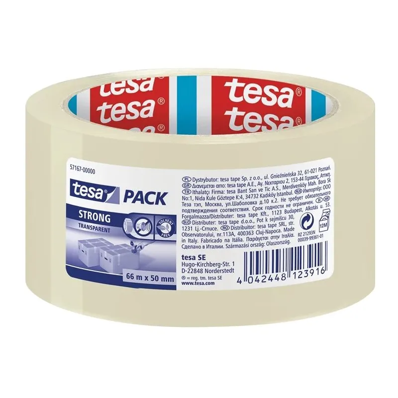 Līmlente Tesa, vienpusējs, 66 m x 50 mm