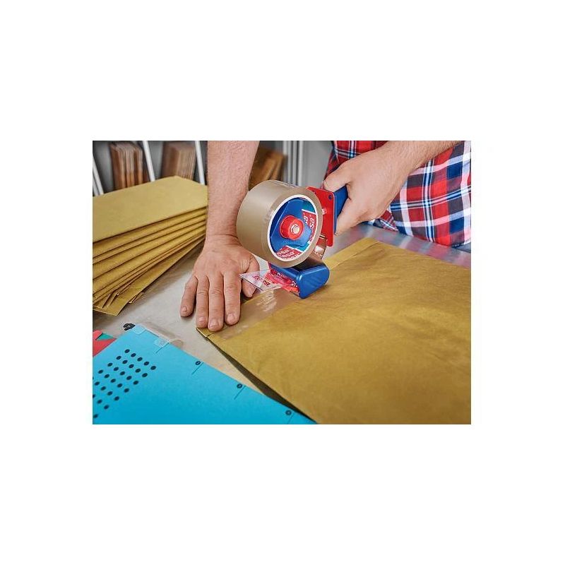 Lipīgā lente Tesa. 66 m x 50 mm. brūna