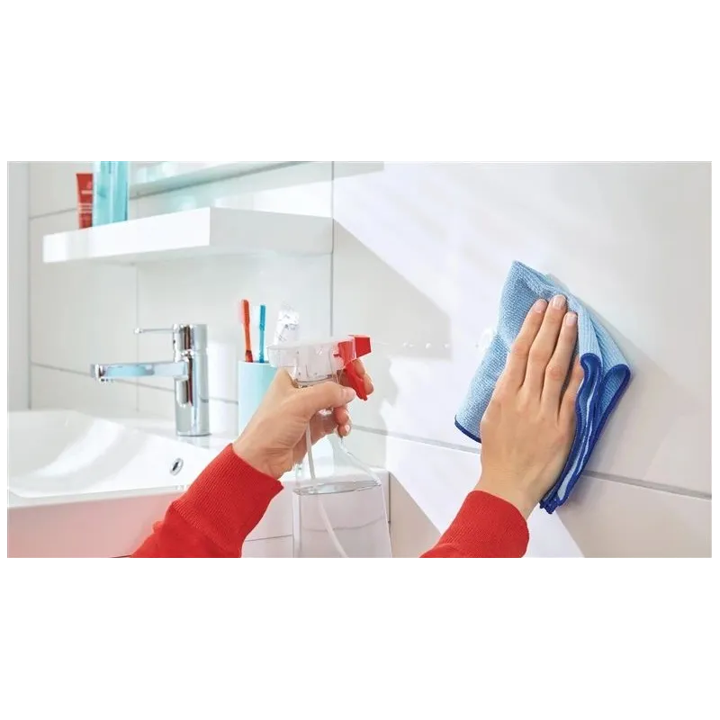 Drabužių kabliukas Tesa, 5.9 cm x 2.8 cm, balta sp.