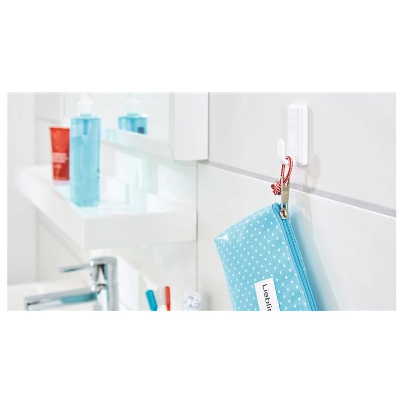 Āķis klasisks. balts. 2gab