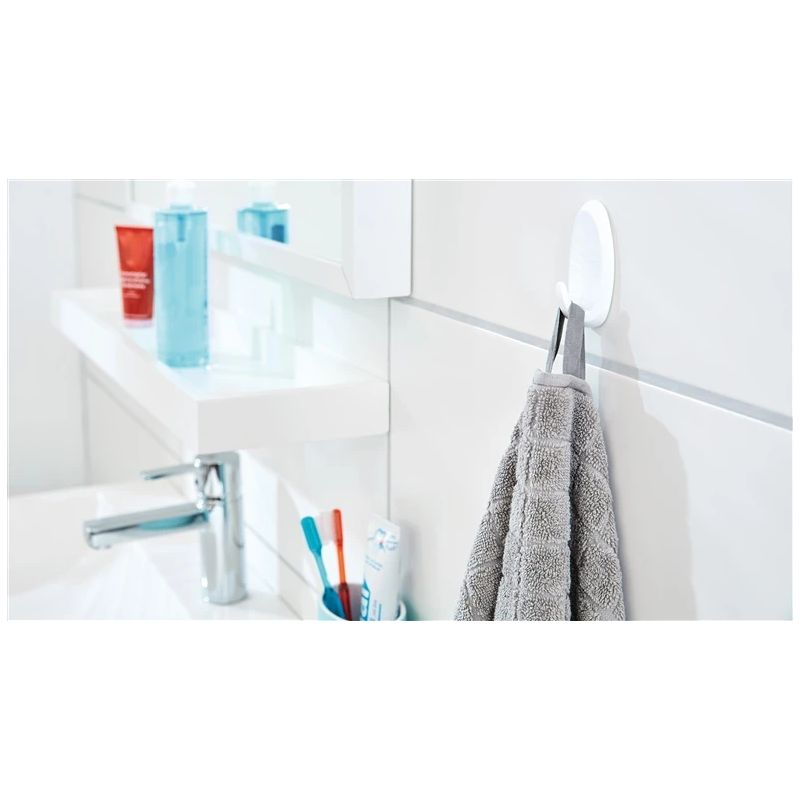 Āķīši Ovale, ūdensizturīgi, balti, 2 gab