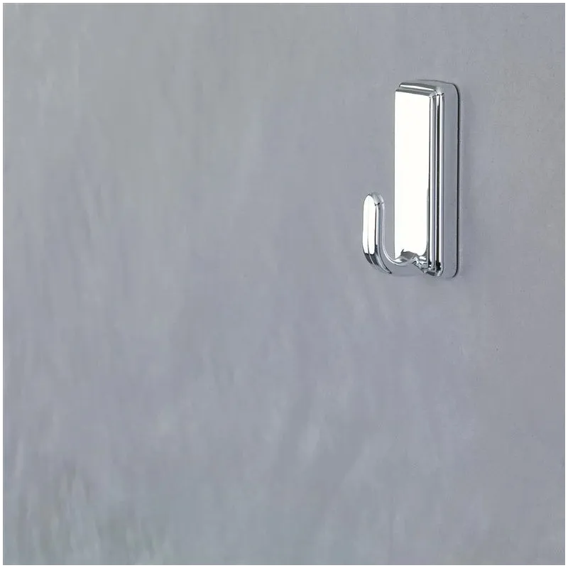 Drēbju āķis Tesa Powerstrips, hroma krās.