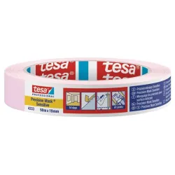 Painting tape for smooth sensitive edges Tesa 50 m. 1.9 cm