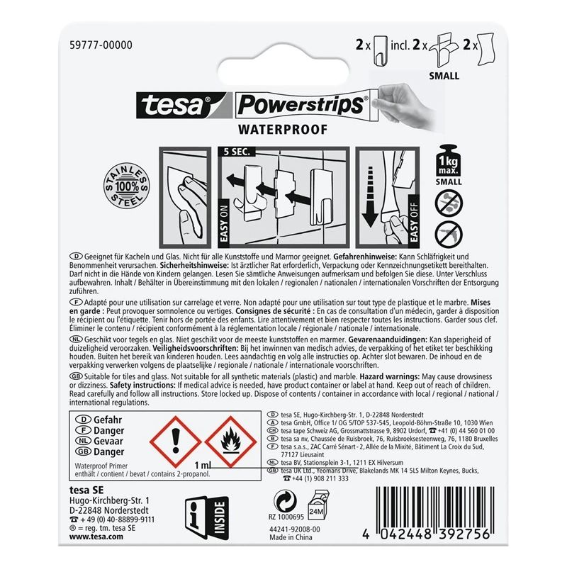 Āķīši waterproof 59777 1x1kg metāla