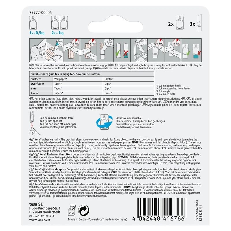 Āķīši rāmja piekarei 77772 2×0,5 kg