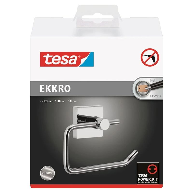 Tualetes papīra turētājs Tesa Ekkro 40232 melns