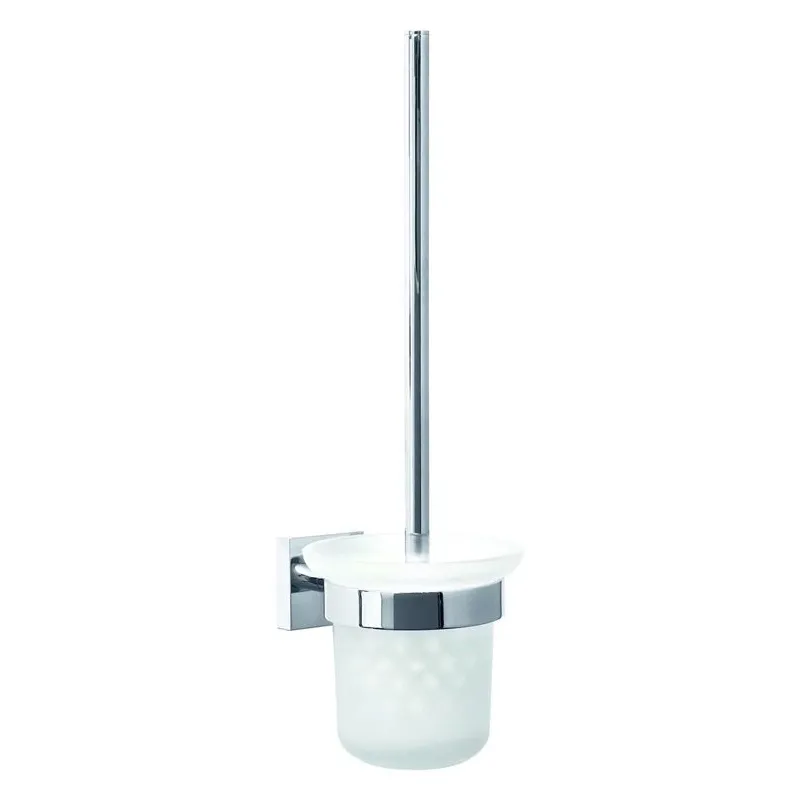 Tualetes birste Tesa, balta-hroma, 14.7 cm x 39 cm x 11.6 cm