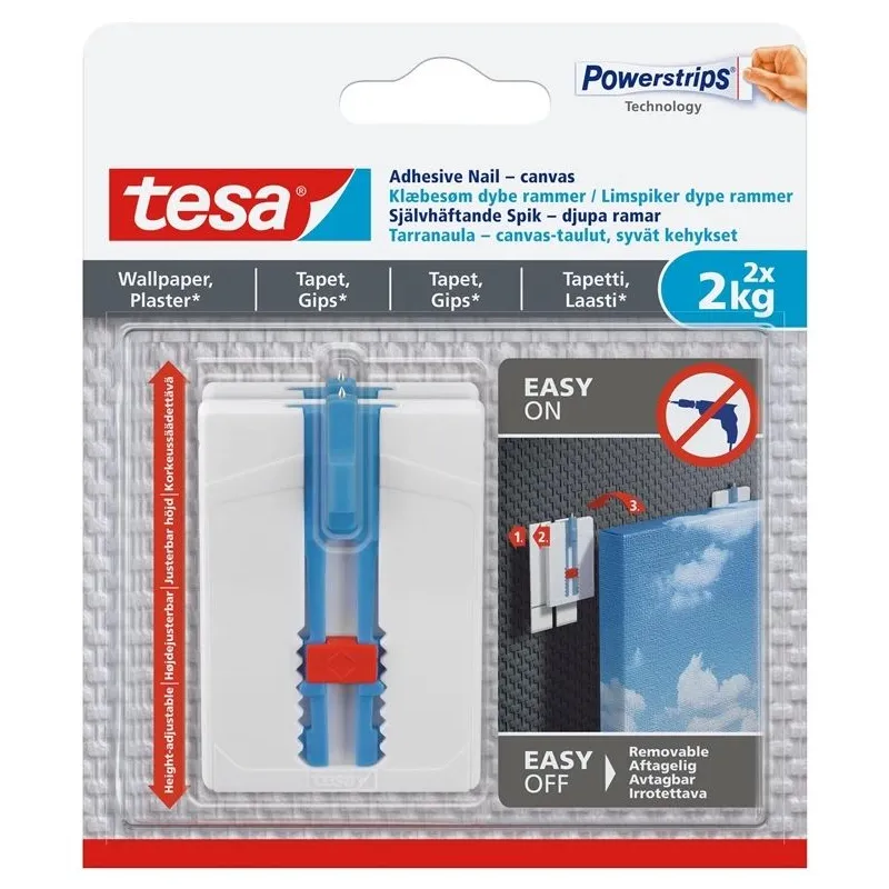 Āķi rāmja piekāršanai Tesa Tesa, balta