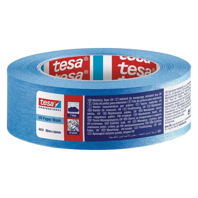 Krāsošanas lenta Tesa, 50 m x 5 cm