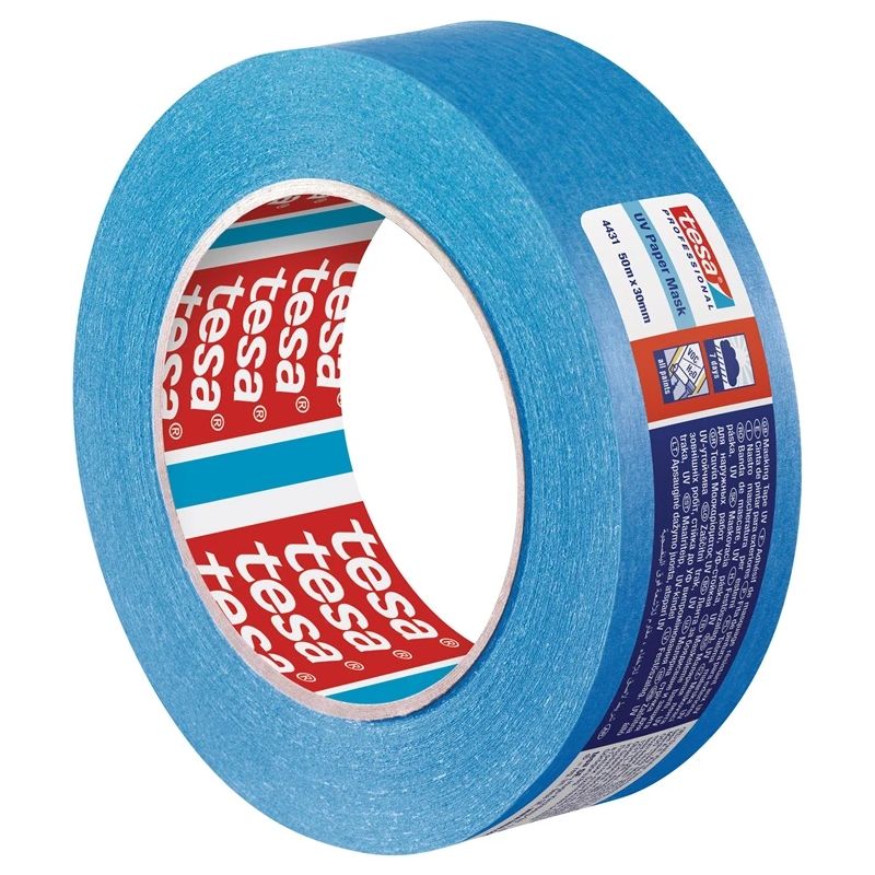 Krāsošanas lente Tesa UV 7 dienas. 50 m. 30 mm