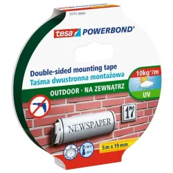 Клейкая полоска Tesa 55751-00004-04, двусторонняя, 5 м x 19 мм