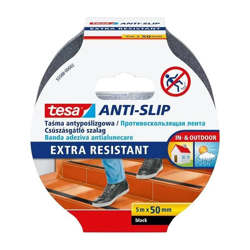 Līmlente Tesa extra resistant, Vienpusējs, 5 m x 5 cm